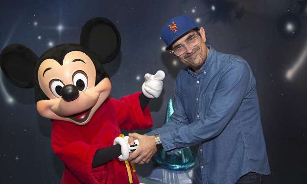 Ty Burrell Meets Mickey Mouse at Disneyland Park