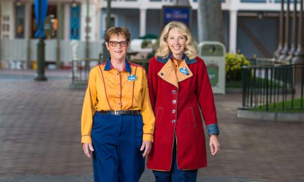 Disneyland Resort Cast Members Louise Stewart and Cindy Vallerga-Brown Have Been Happily Working the Main Entrance Together for 50 Years