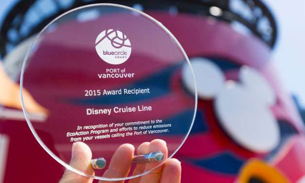 Disney Cruise Line Environmental Efforts Honored by the Port of Vancouver