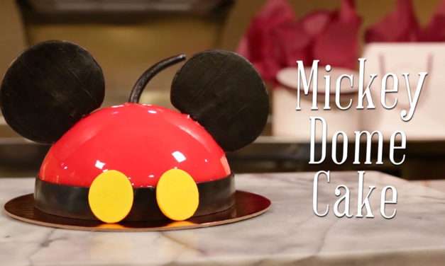 VIDEO – Mickey Dome Cake at Amorette’s Patisserie