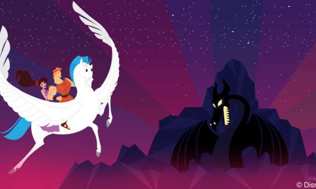 Disney Doodle: Meg & Hercules Have a ‘Fantasmic!’ Time