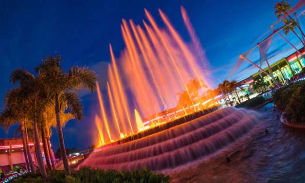 Disney Parks After Dark: Fountain of Nations at Epcot