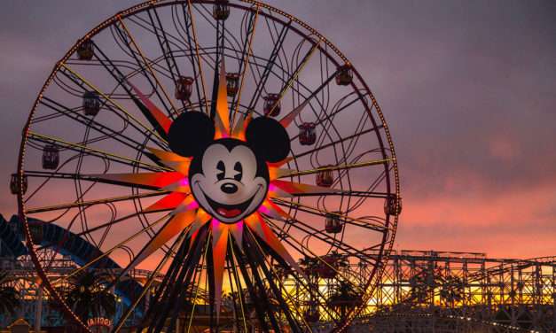 Disney Parks After Dark: Sun Sets on Paradise Pier at Disney California Adventure Park