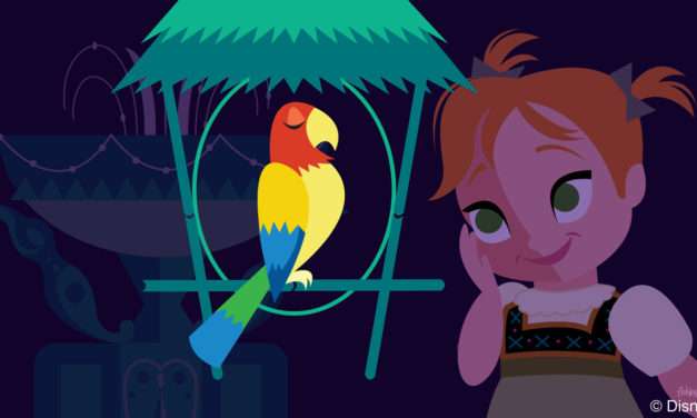 Young Anna Wakes Up Walt Disney’s Enchanted Tiki Room