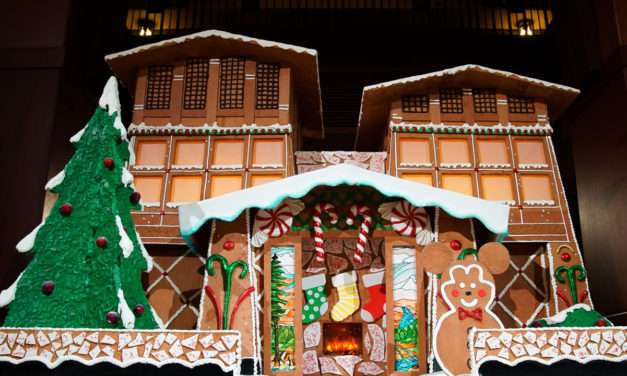 Gingerbread House at Disney’s Grand Californian Hotel & Spa at the Disneyland Resort