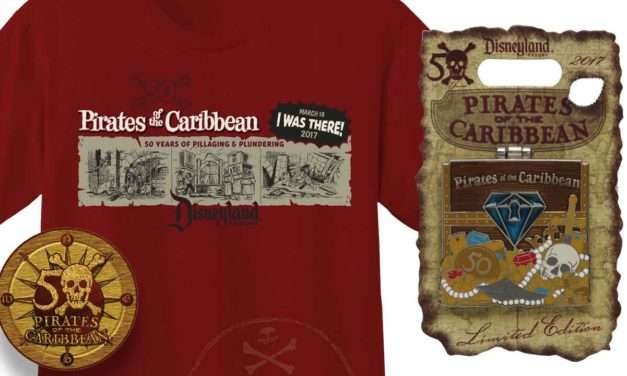 Pirate Treasure Inspires 50th Anniversary Collection For Beloved Swashbuckling Voyage at Disneyland Park