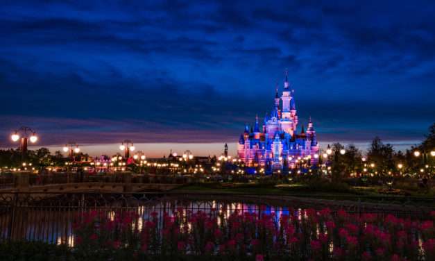 Disney Parks After Dark: The Skyline of Shanghai Disneyland