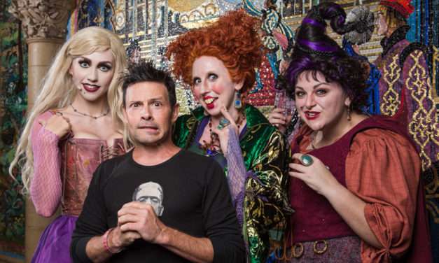 Actor Jason Marsden Gets Spooked by The Sanderson Sisters