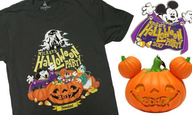 Colorful Commemorative Products Coming to Mickey’s Halloween Party 2017 at Disneyland Park