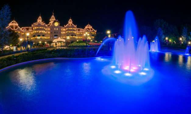 Fountains at Disneyland Hotel Paris