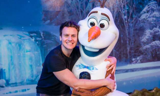 ‘Olaf’s Frozen Adventure’ Actor Jonathan Groff Visits Walt Disney World Resort