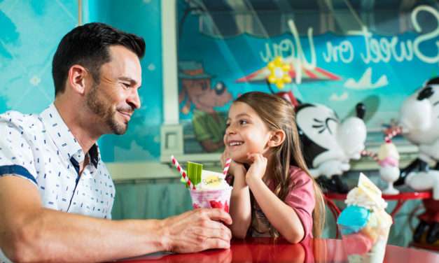 Cotton Candy Milkshake at Sweet on You Aboard the Disney Fantasy