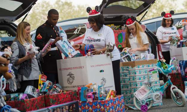 Walt Disney World Cast Members Go To Infinity and Beyond for Toys for Tots