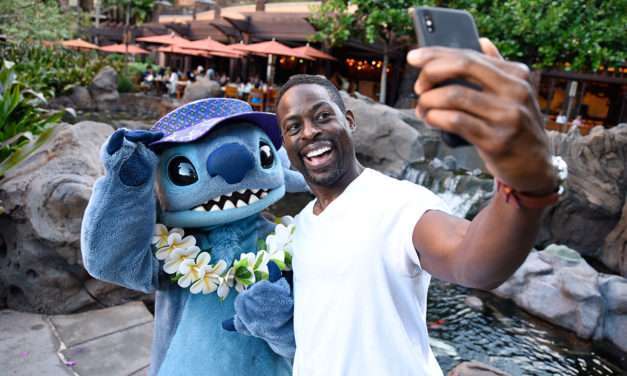 Actor Sterling K. Brown Vacations at Aulani, a Disney Resort & Spa