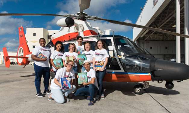 Crew Members Share the Magic of Storytelling with Military Families in South Florida