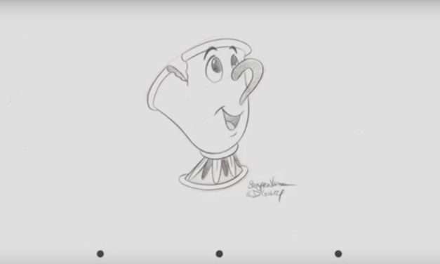 Learn to Draw: Chip from ‘Beauty & The Beast’