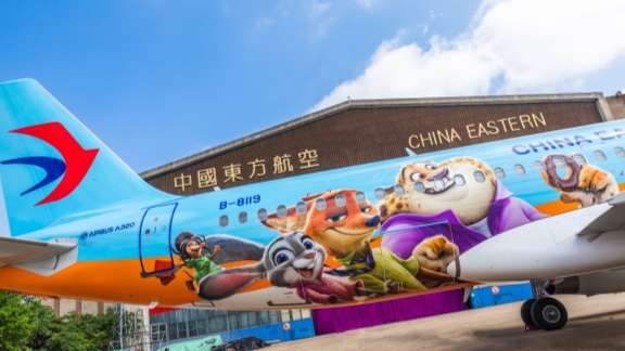 Shanghai Disney Resort and China Eastern Airlines Unveil Disney•Zootopia Express, a Magical Flying Experience