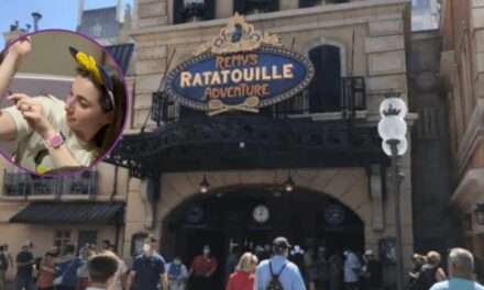 Women on Girls’ Trip Get Stuck on Remy’s Ratatouille Adventure at EPCOT Disney World
