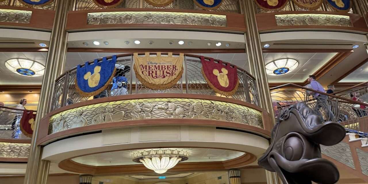 Sailing into Adventure: Day One of the 2024 Disney Vacation Club Member Cruise on the Disney Dream