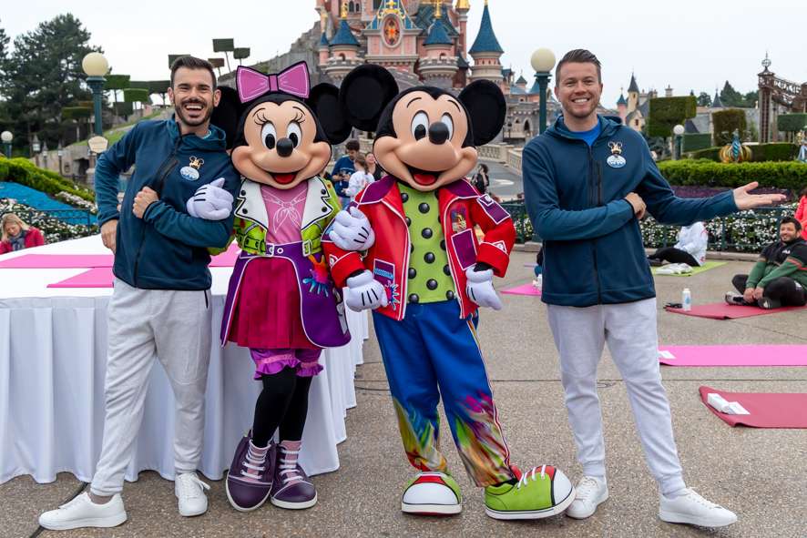 Disneyland Paris Celebrates Wellness with Yoga and Fun Run 5K for Cast Members