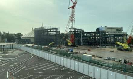Excitement Builds as Tokyo Disneyland’s New Space Mountain Takes Shape With Final Farewell Celebration