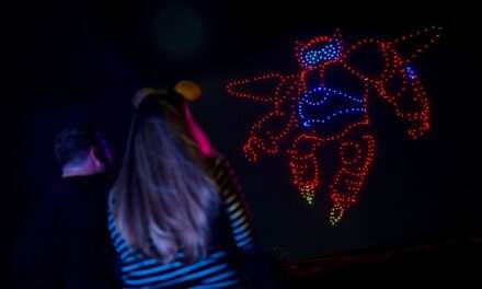 “Disney Dreams That Soar: A Magical Nighttime Spectacular Takes Flight at Disney Springs!”