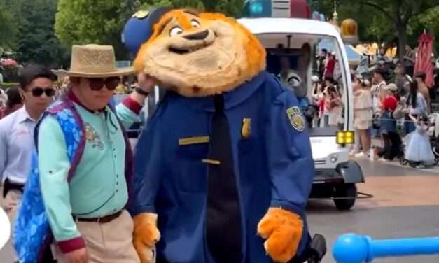 Zootopia’s Clawhauser Deflates: A Magical Mishap at Shanghai Disneyland