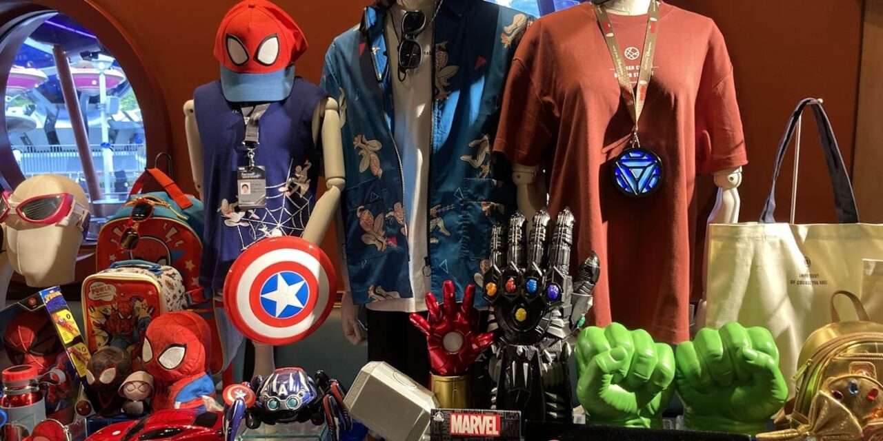 Exciting Marvel Merchandise Unveiled at Hong Kong Disneyland!