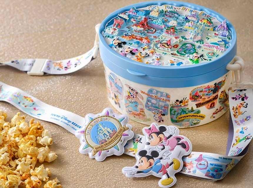 Delightful Tokyo Disney Resort Popcorn Bucket – A Must-Have for Disney Fans!