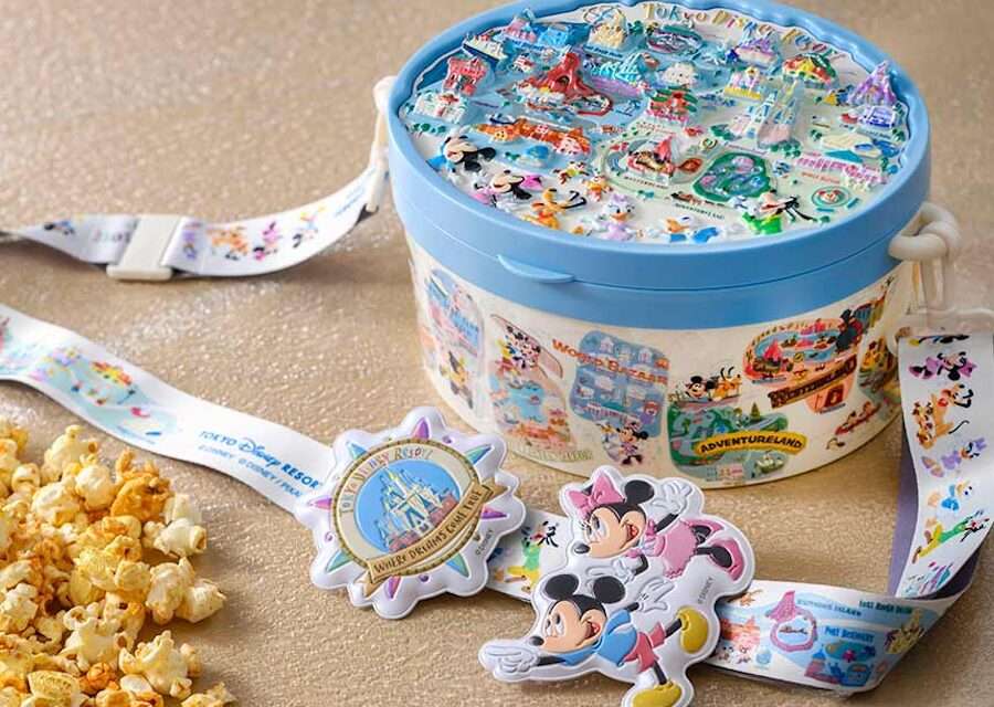 Ahoy, Disney Fans! Tokyo Disney Resort Unveils Charming New Popcorn Bucket and ‘Where Dreams Come True’ Collection