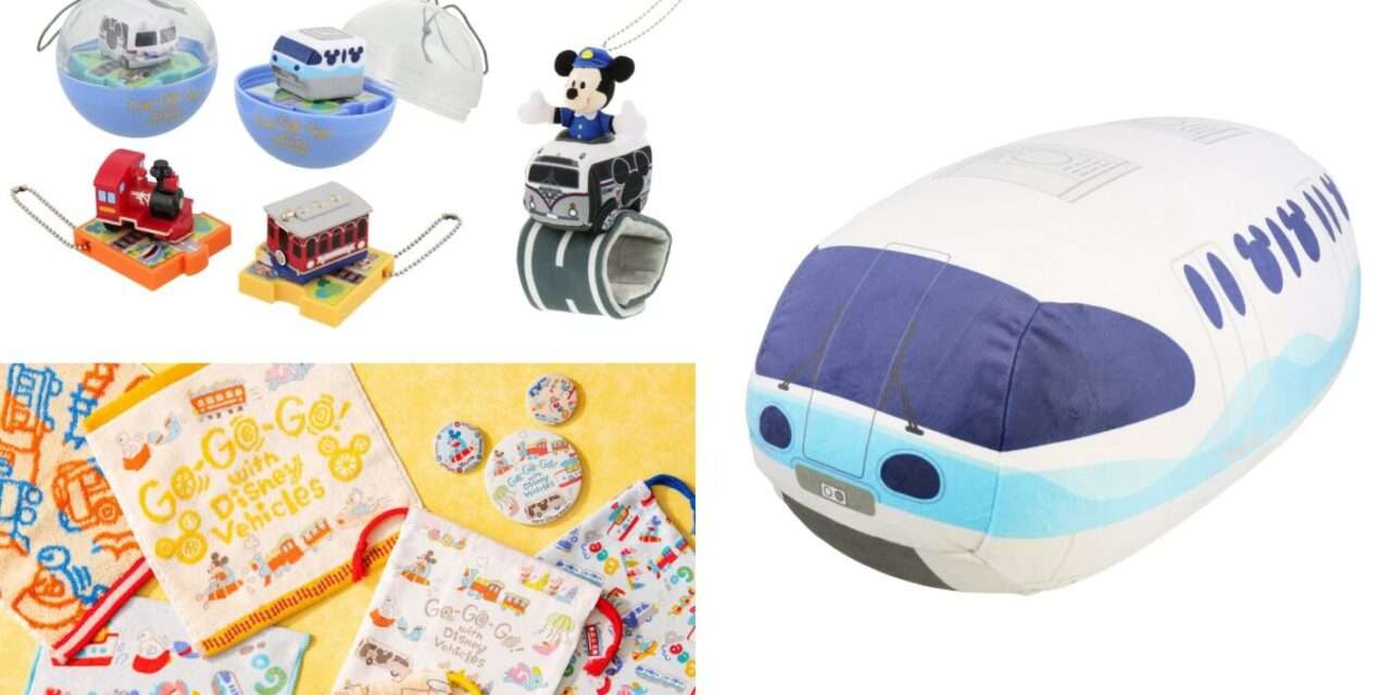 Tokyo Disney Resort’s “Go-Go-Go! with Disney Vehicles” Merch Collection Launches July 11, 2024