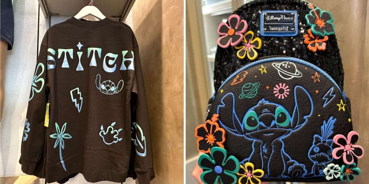 “Stitch Fans Rejoice: Cosmic Wave of Celebration Crew Merchandise Hits Disneyland Resort!”