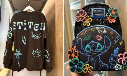“Stitch Fans Rejoice: Cosmic Wave of Celebration Crew Merchandise Hits Disneyland Resort!”