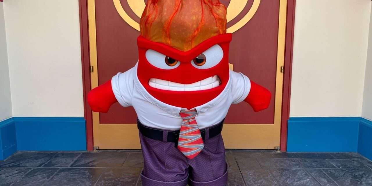 Anger from *Inside Out* Sparks Excitement at Disneyland’s Pixar Fest