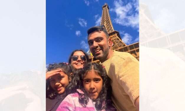 Ravichandran Ashwin Enjoys Family Vacation at Disneyland Paris