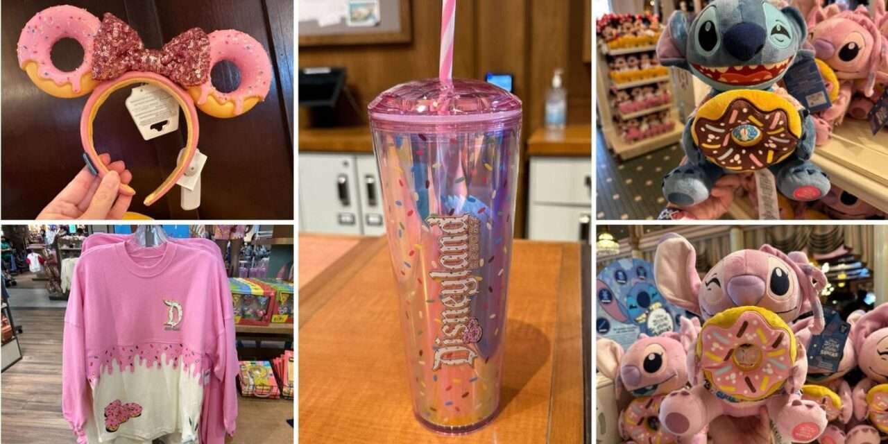 Indulge in Disney Magic with the New Disney Eats and Stitch Attacks Snacks Donut Collections at Disneyland Resort