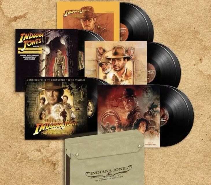 “Exploring Cinematic Treasures: Disney Music Emporium Announces Indiana Jones Vinyl Soundtrack Box Set!”