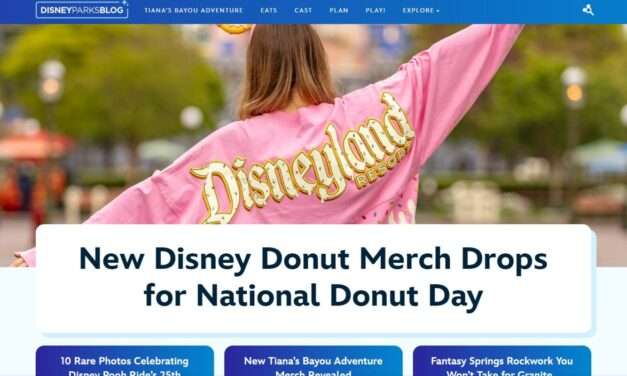 Explore the Magic: Disney Parks Blog Unveils Stunning Website Redesign!