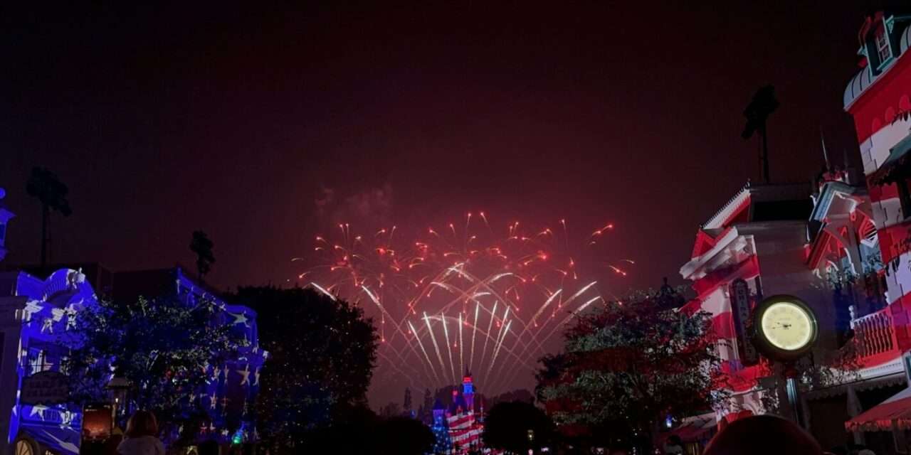 Disneyland Park Lights Up the Night Sky with Spectacular Fourth of July Fireworks Display