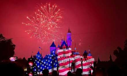Disneyland Resort Celebartes 4th of July with Patriotic Magic