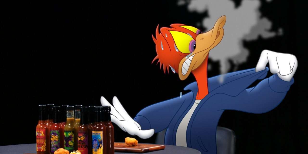 “Donald Duck’s Fiery Feat: A Spicy Showdown on ‘Hot Ones'”