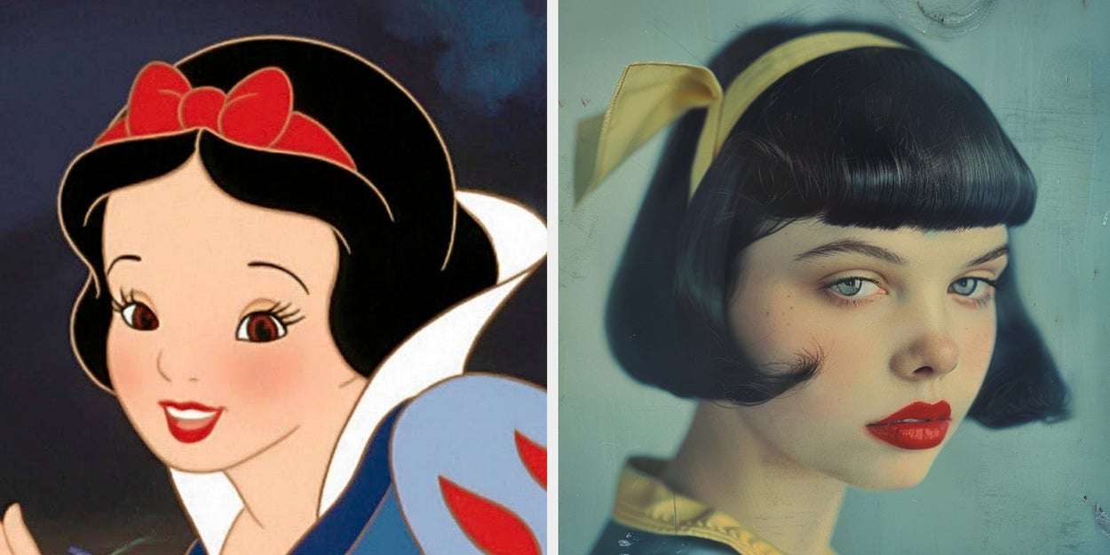 Disney Characters Through the Decades: AI’s Magical Transformations!