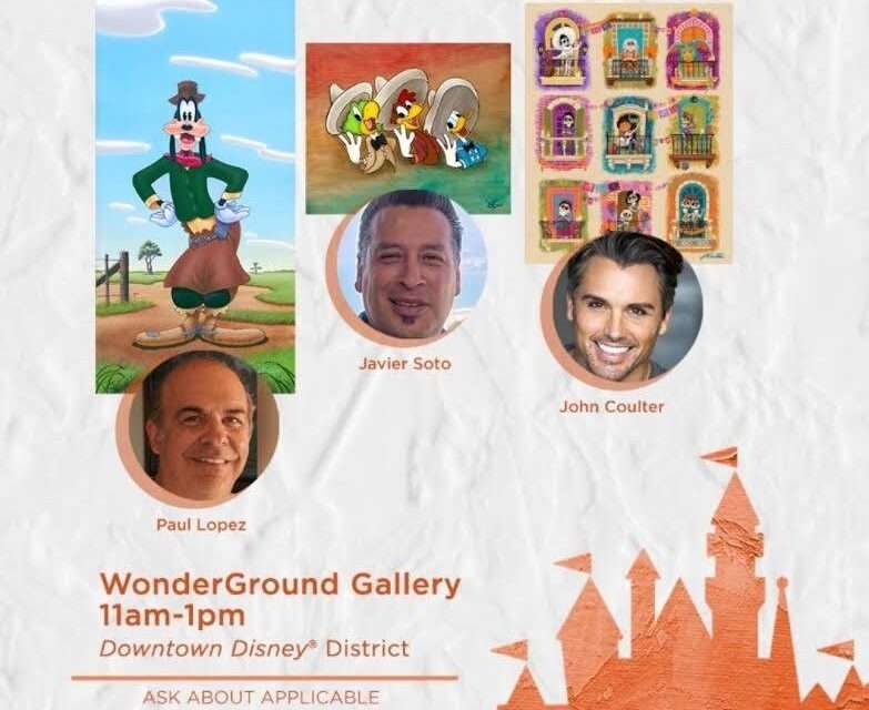 “Disneyland Resort Celebrates Hispanic and Latin American Heritage Month with Art Signing Event at WonderGround Gallery”