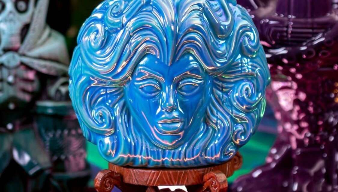 “Unveiling the Enchanting Madame Leota Tiki Mug at Trader Sam’s Enchanted Tiki Bar!”